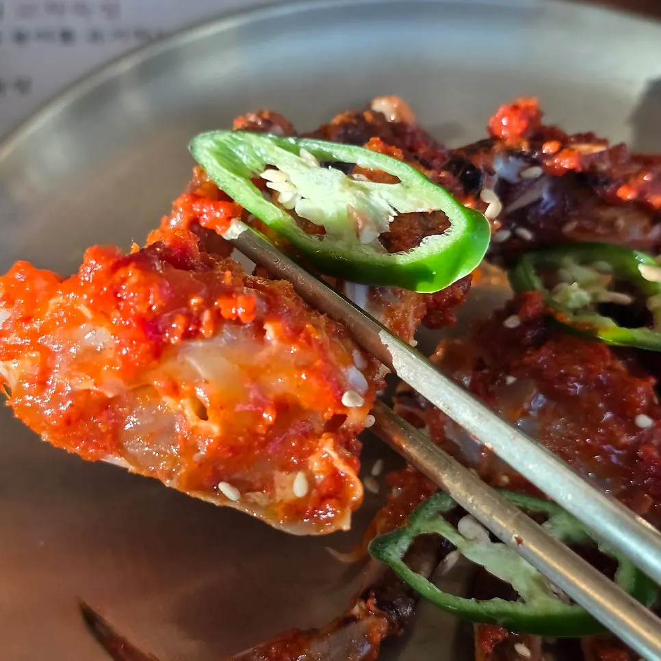 이화정숯불돼지갈비 메뉴판과 가격표