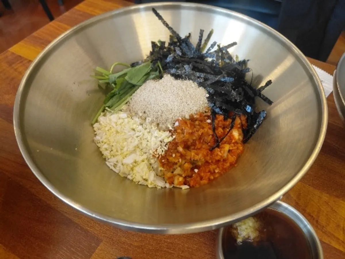조개 육수 사계절볶음밥
