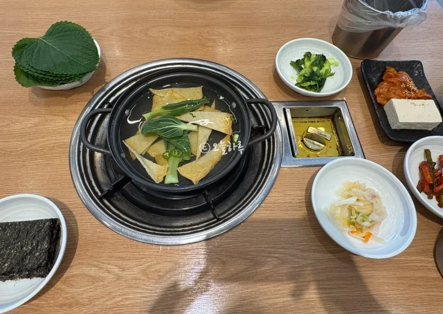 꼬막 식사 기본찬 한 상