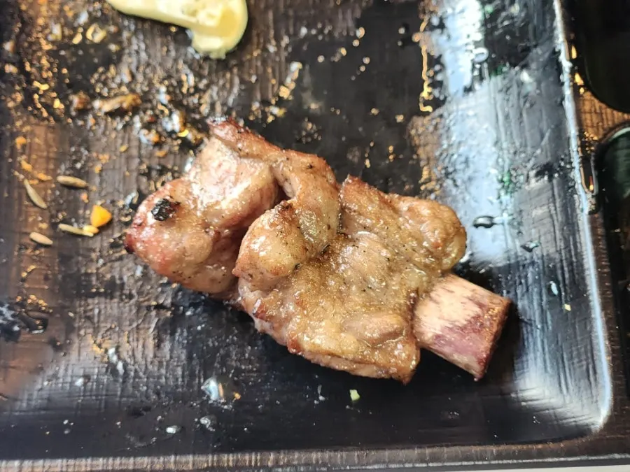Shoulder rack attached to the bone