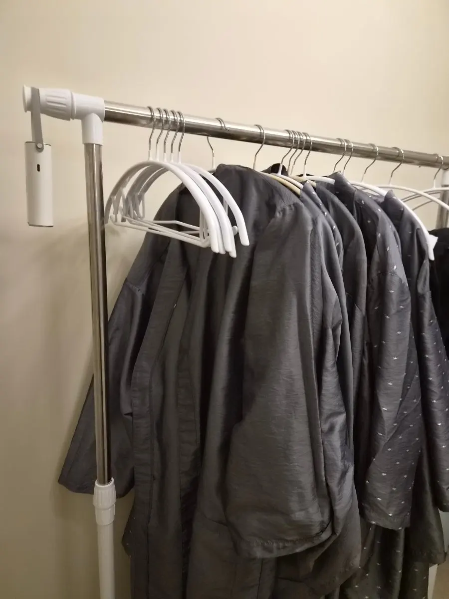 Disposable underwear and gown prepared for guests