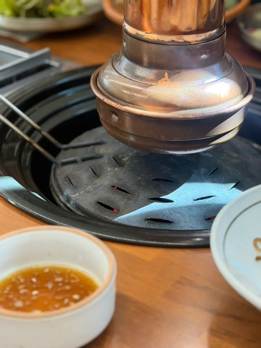 Marinated pork galbi and beef rib meat