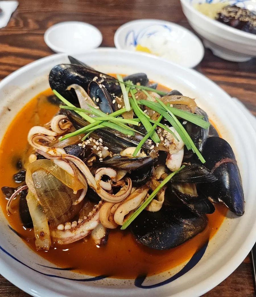 장수짬뽕전문점 일반 짬뽕 한 그릇