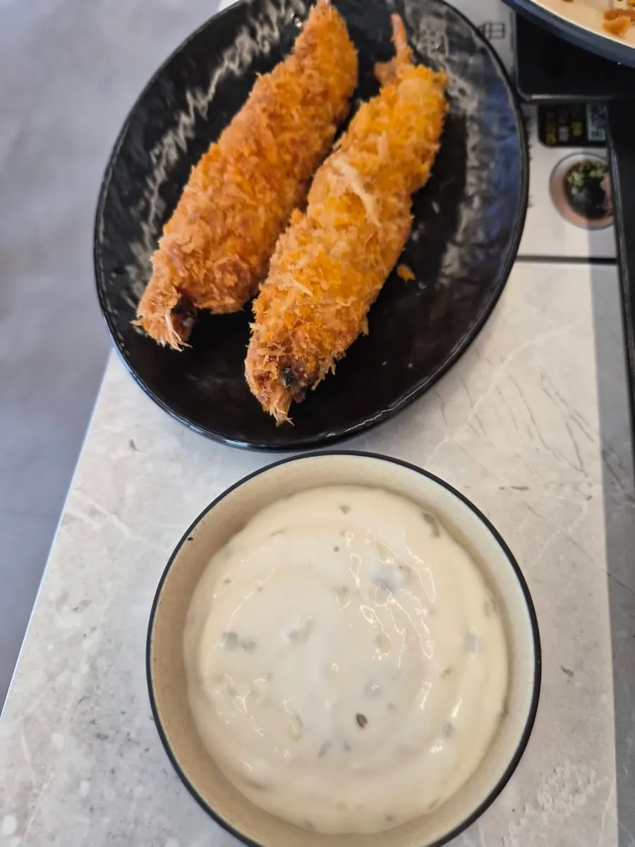 Cheese katsu with mozzarella cheese flowing out