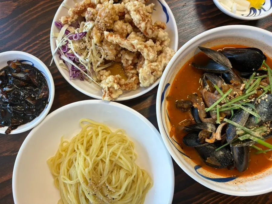 Chinese meal at Jangsu Jjambbong Jeonmunjeom