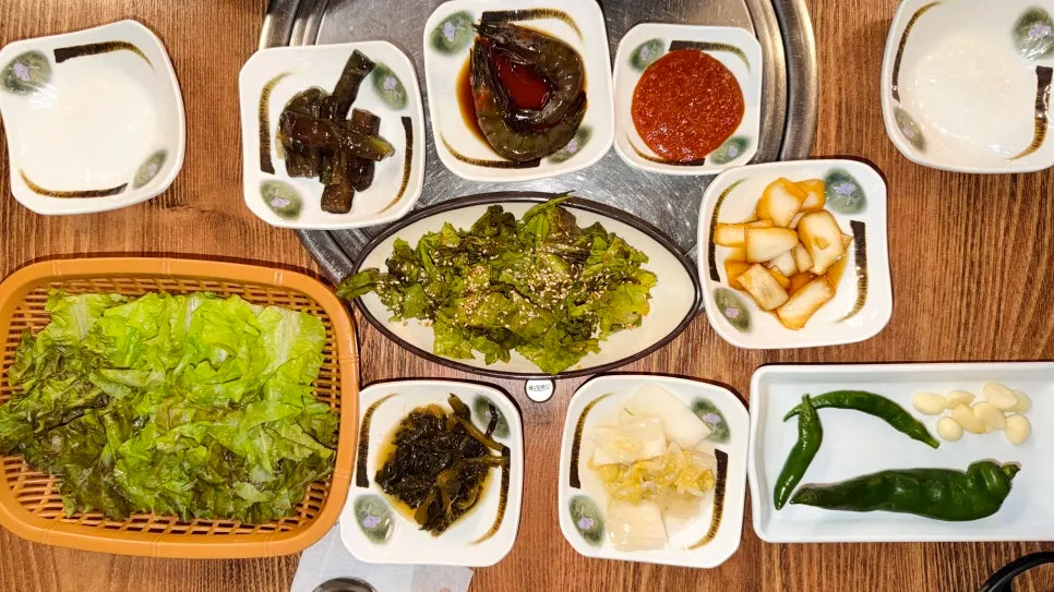 Pyeongtaek Jumulleok menu information