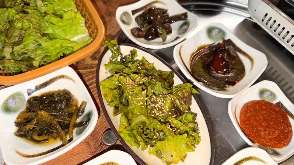 Basic side dishes for gochujang jumulleok