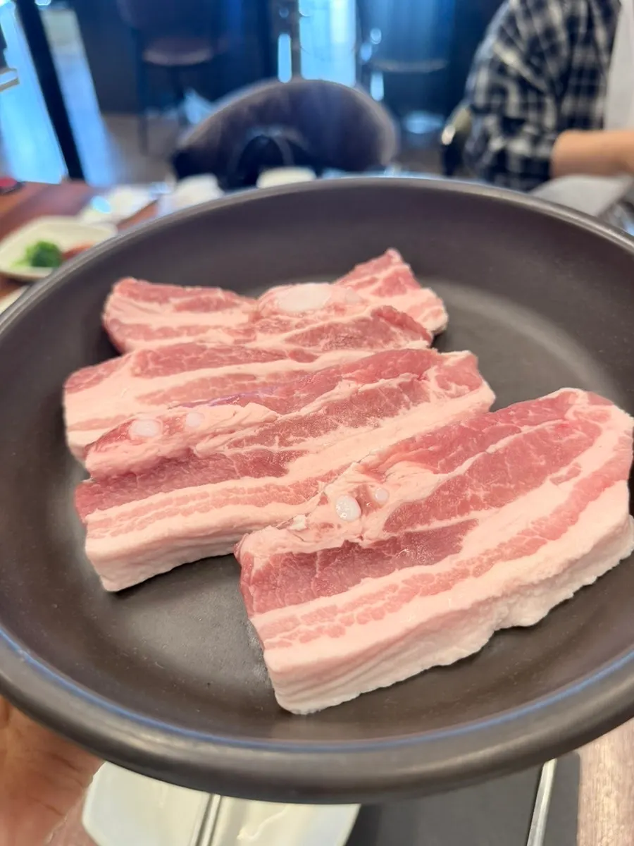 참숯 생암돼지 삼겹살 2인분 생고기