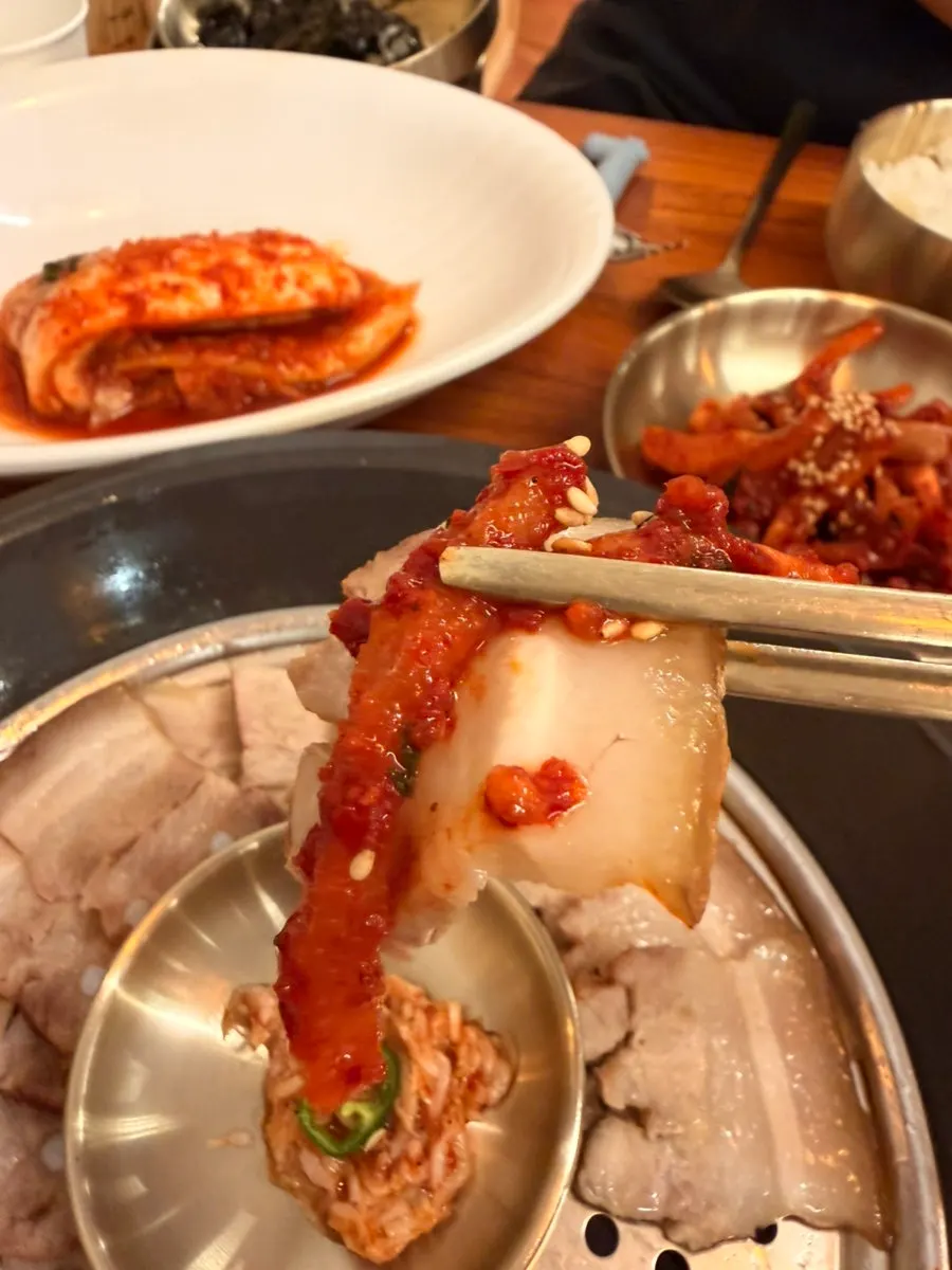 First photo from a visit to Goryeo Mulchong Kalguksu in Pyeongtaek
