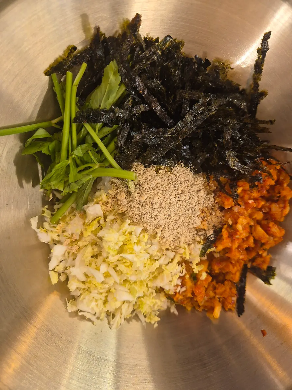 Pyeongtaek Onying rice fried rice as the final dish