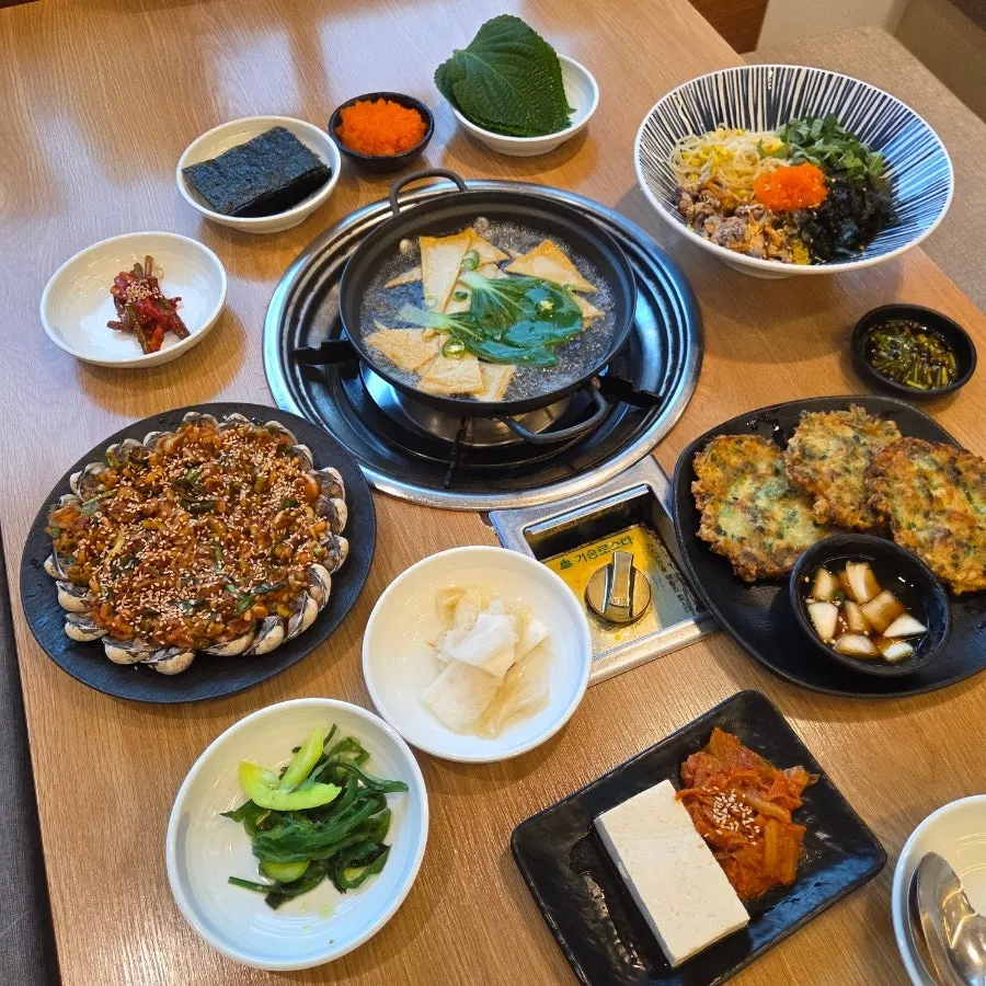 패밀리세트 한상 차림