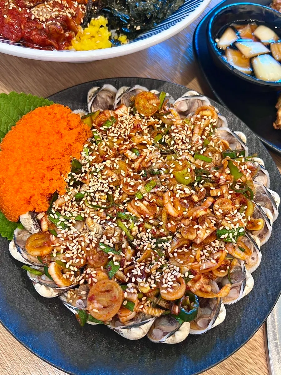 만세양념꼬막 중 사이즈 한 접시