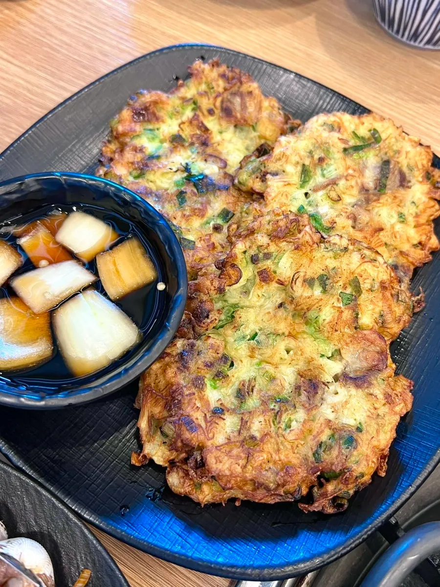 꼬막이 듬뿍 들어간 꼬막전 3장