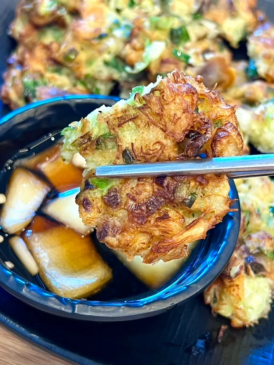 패밀리세트를 즐기는 테이블 마무리 컷