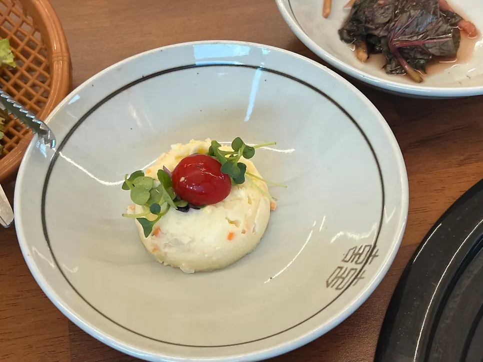Potato salad banchan