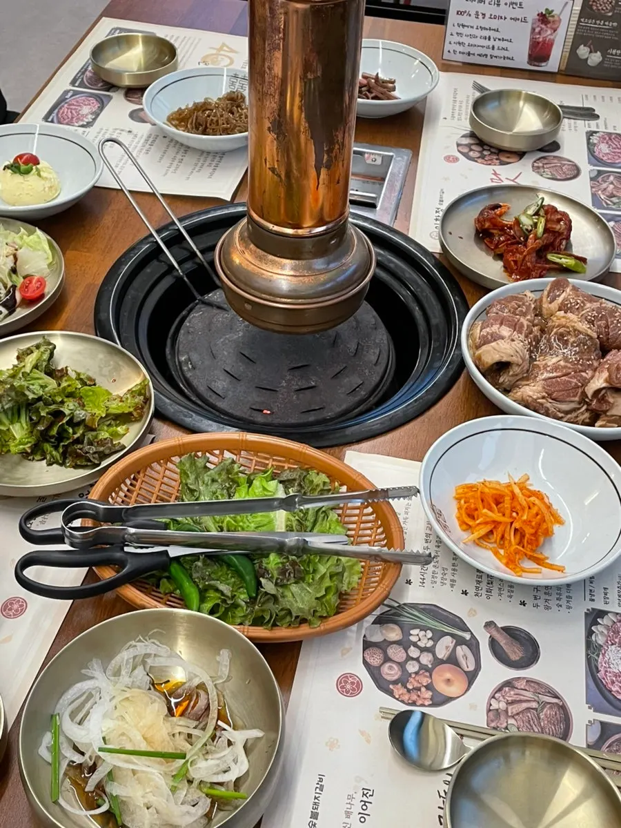 시그니처 고기 주문 상차림