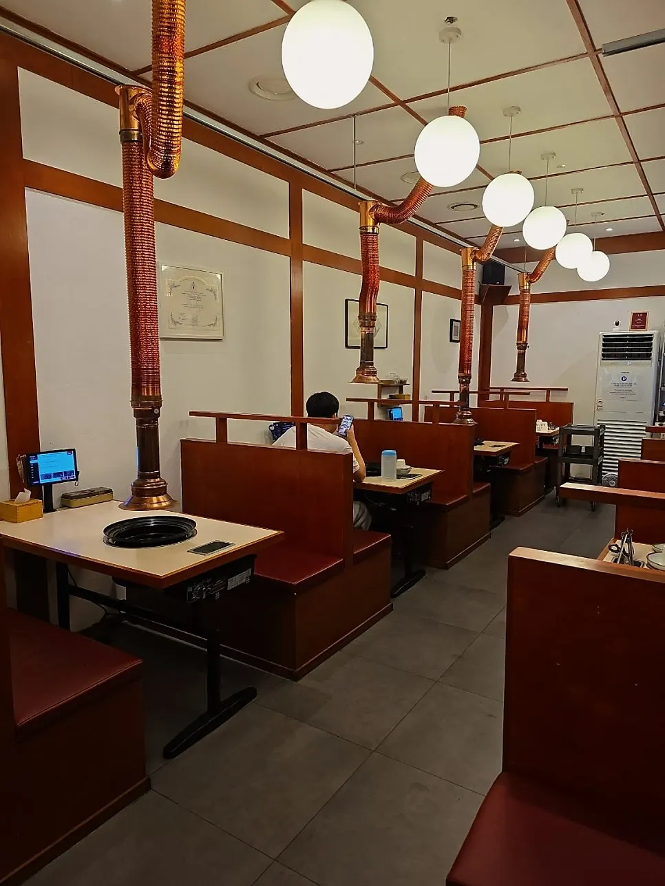 옥련갈비 무료 주차 동선 사진
