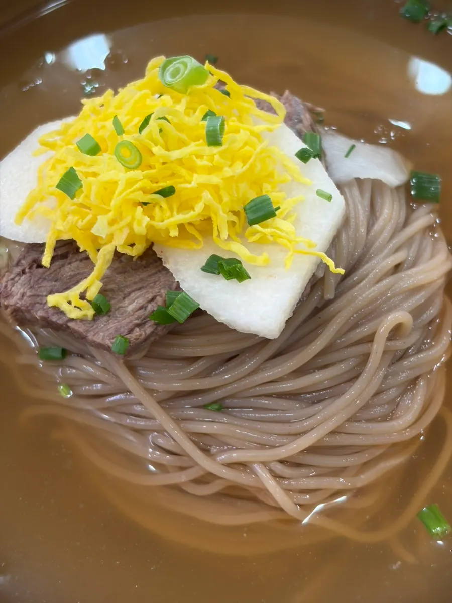 Photo of handon suyuk before the main meal
