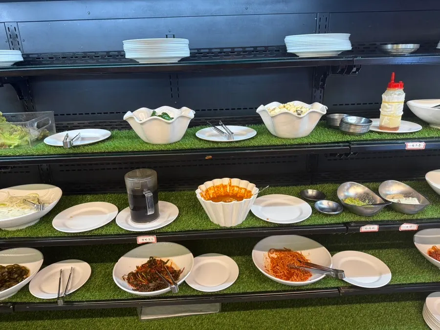 주걱집 메뉴 구성 관련 사진