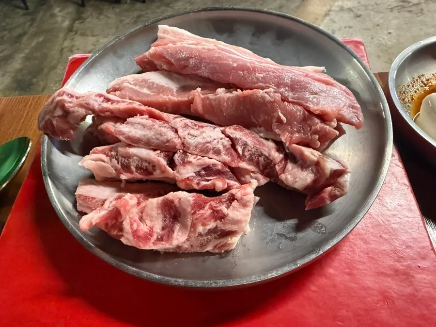 주걱집 셀프바 구성 관련 사진