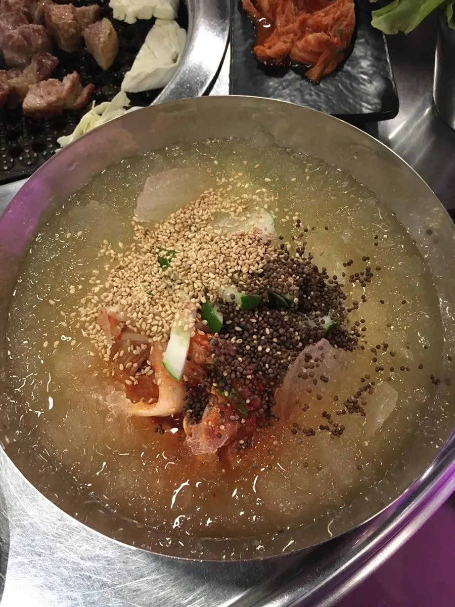 살얼음 김치말이 생국수