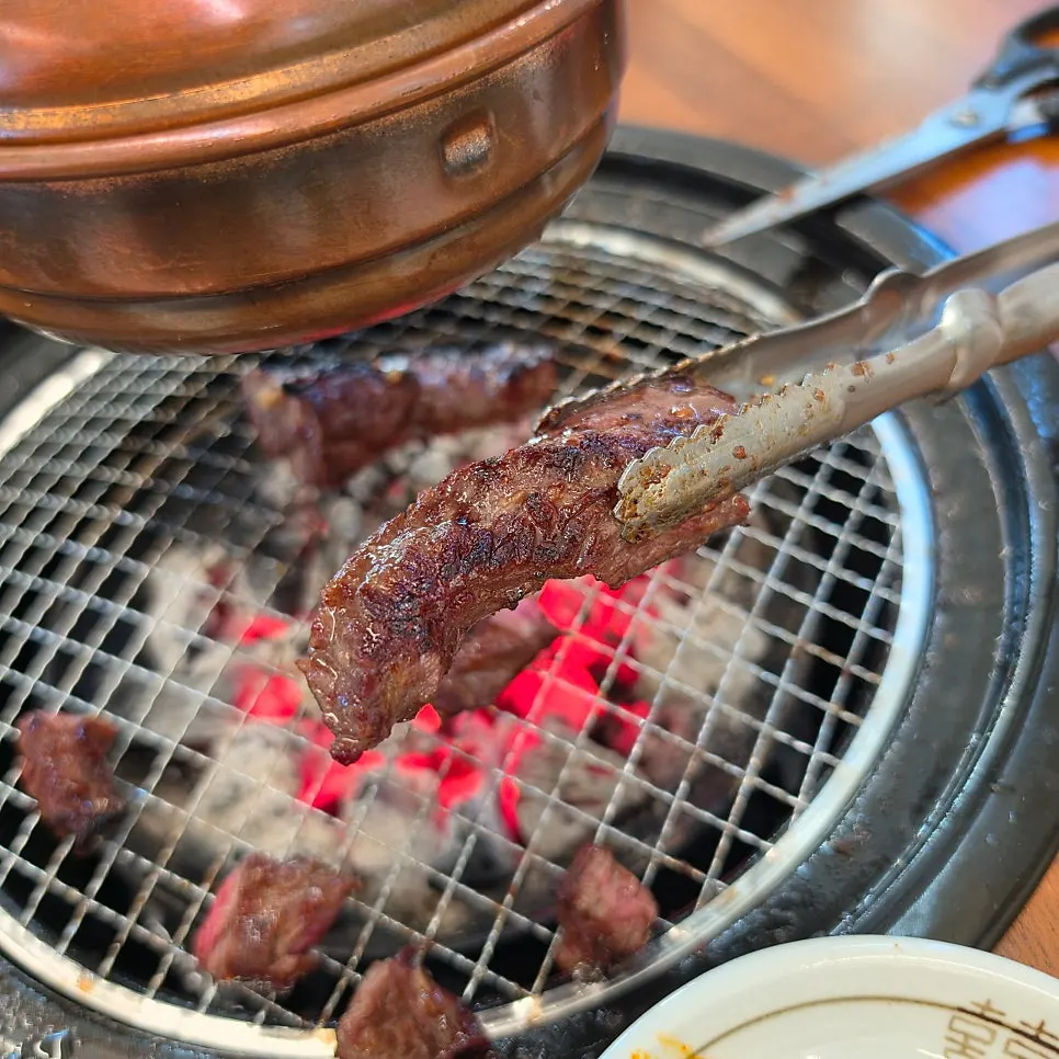 Beef galbisal grilled to perfection