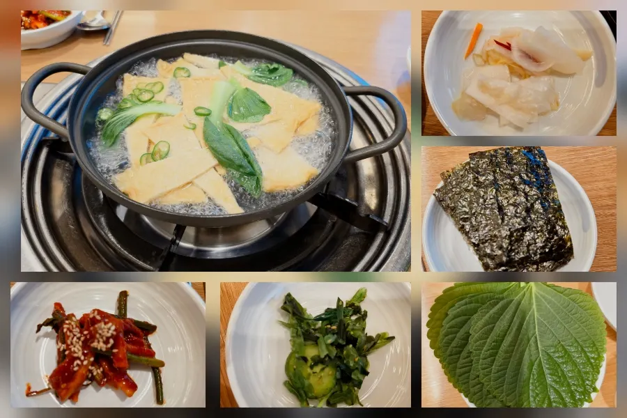 패밀리 세트 한 상 차림