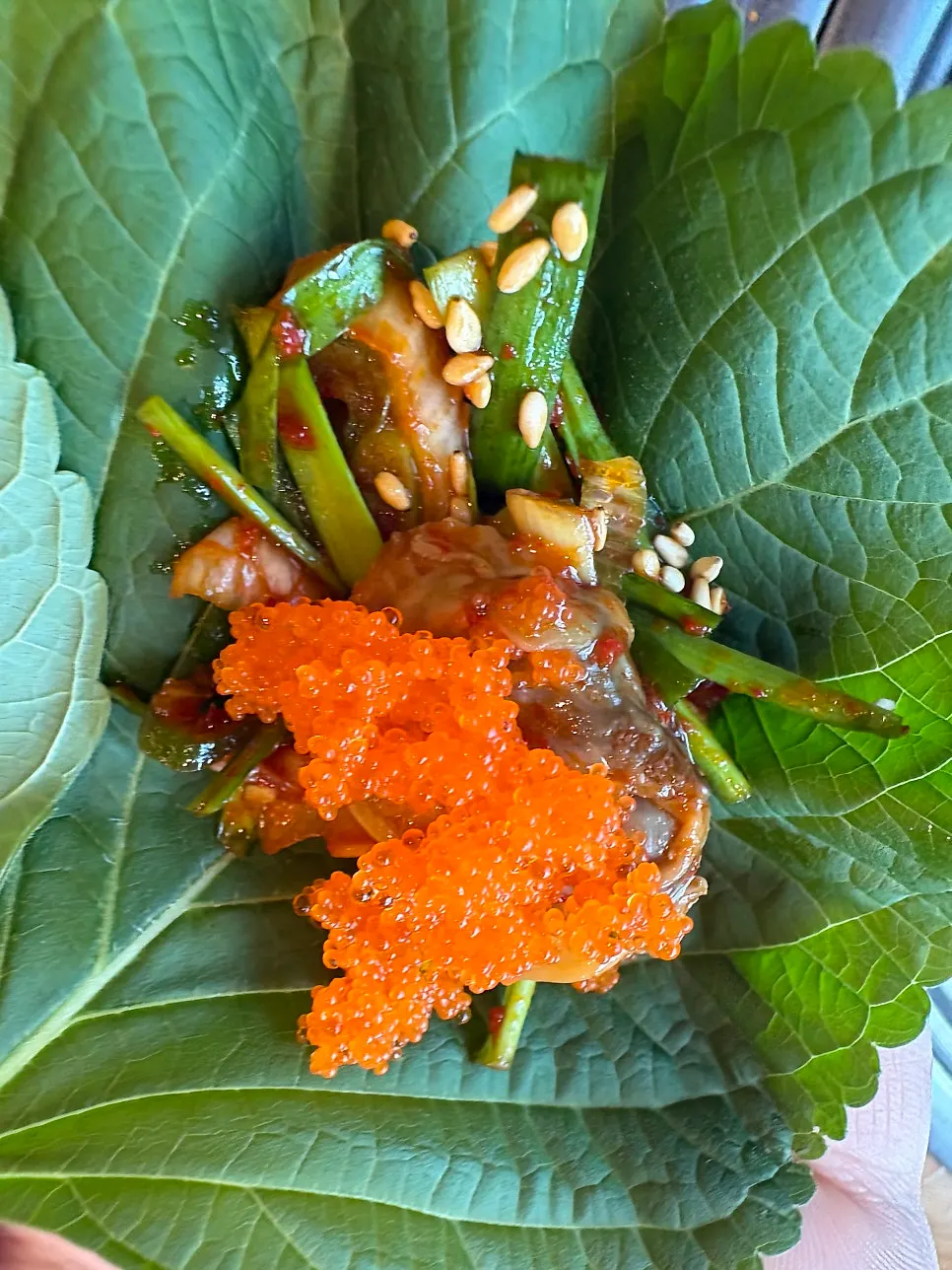 Manse Seasoned Cockles (medium) served with flying fish roe