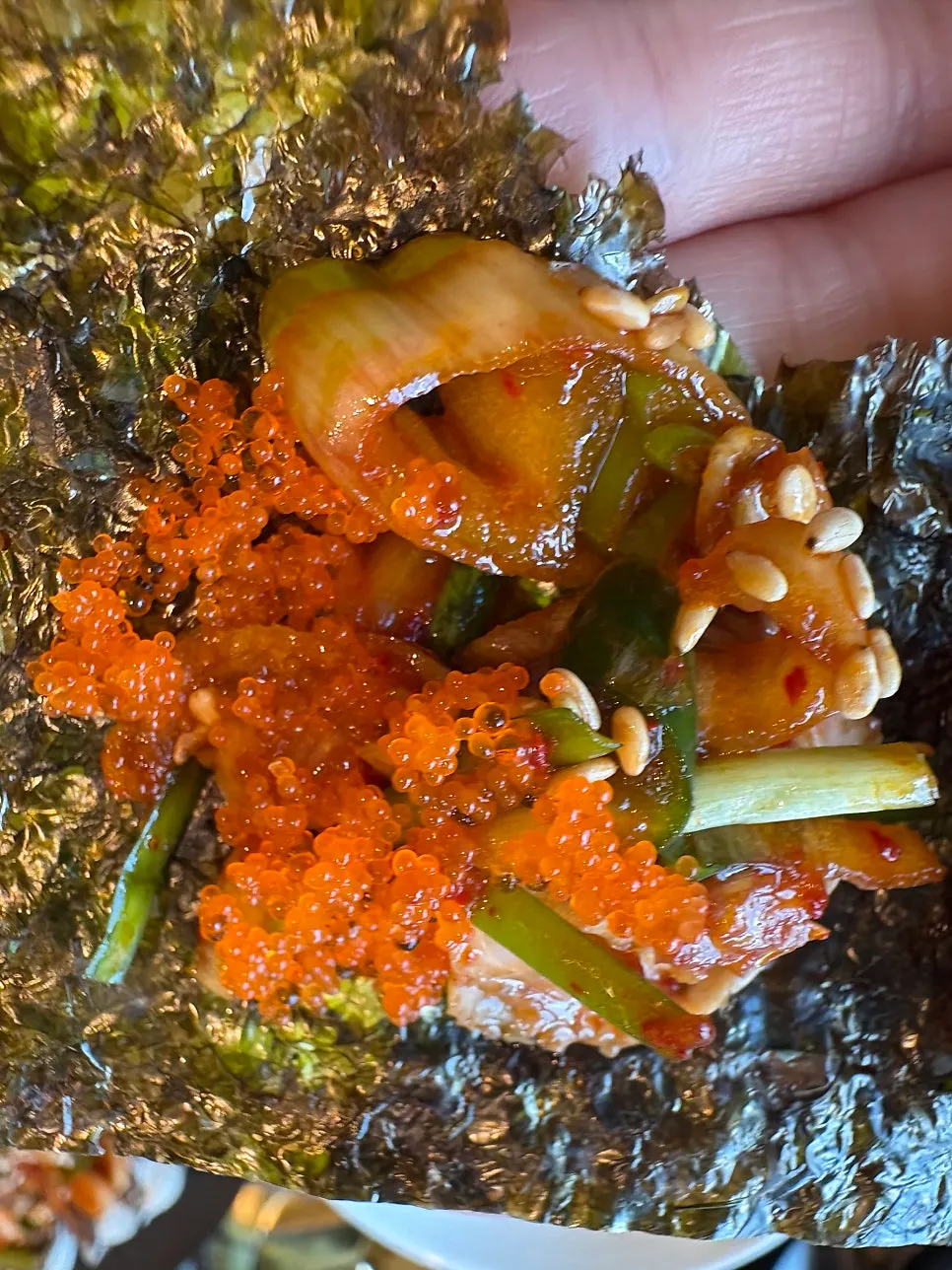 A plate piled high with seasoned cockles