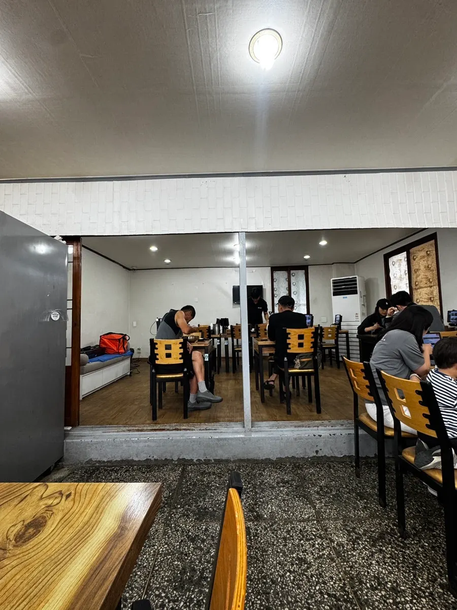 서울면옥 자리 세팅