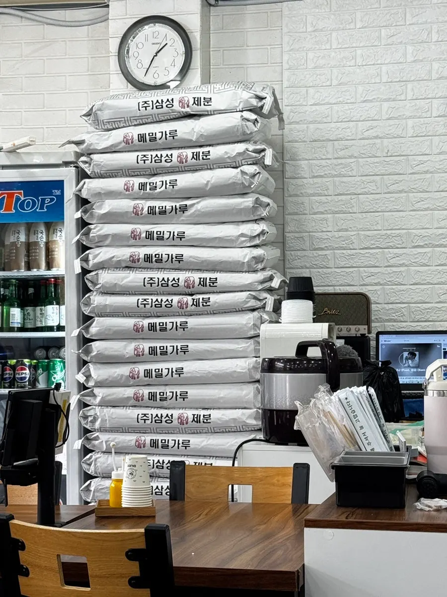 서울면옥 식사 준비 모습