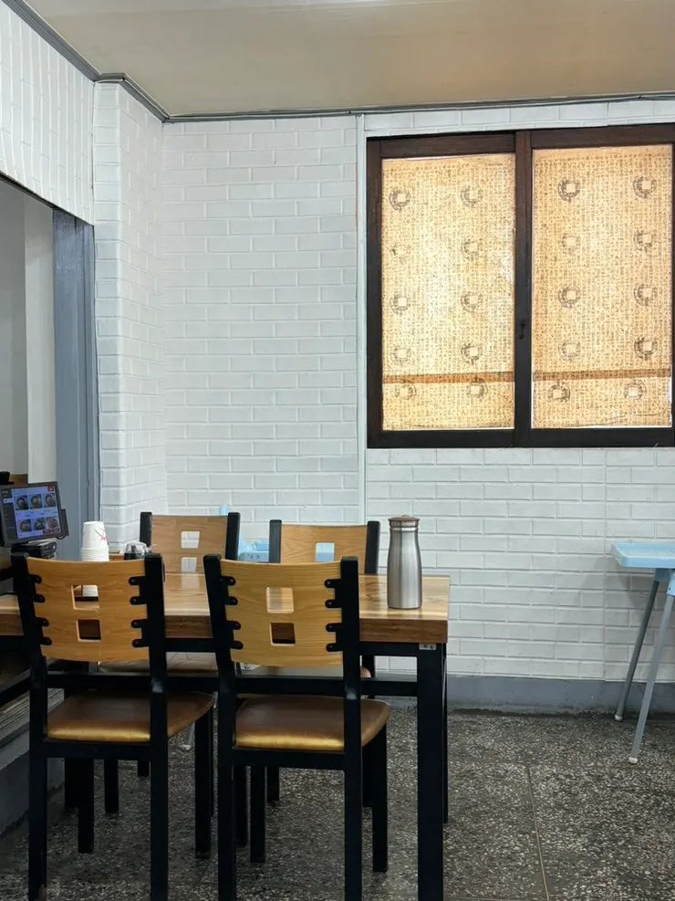 Cozy interior seating at Seoul Myeonok