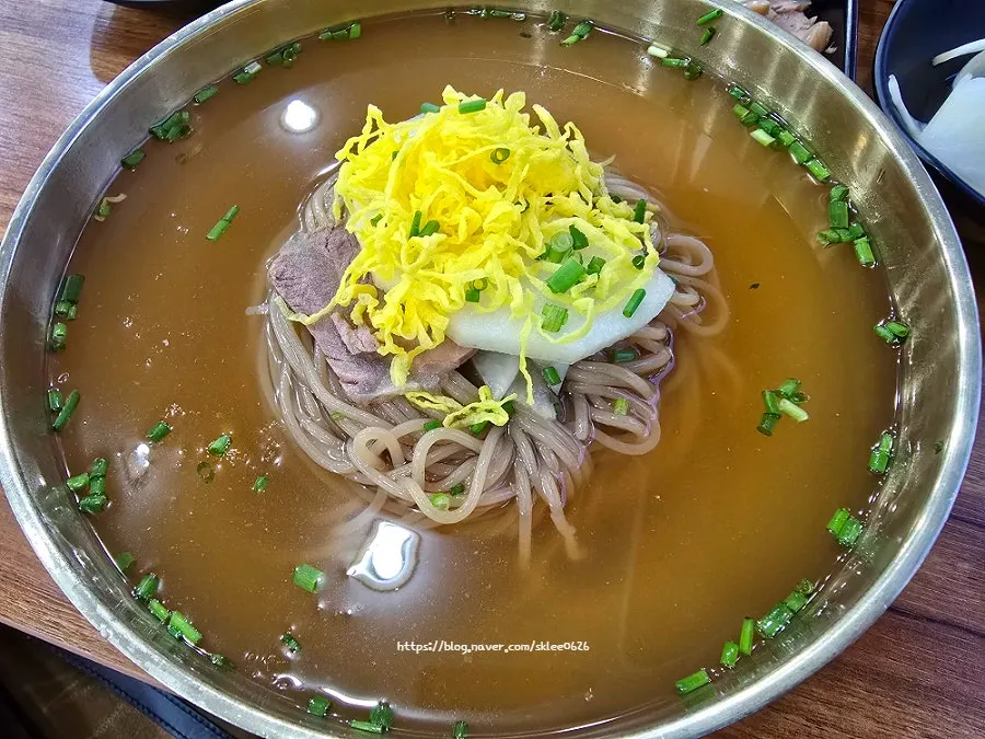 서울면옥 평양냉면 한 그릇