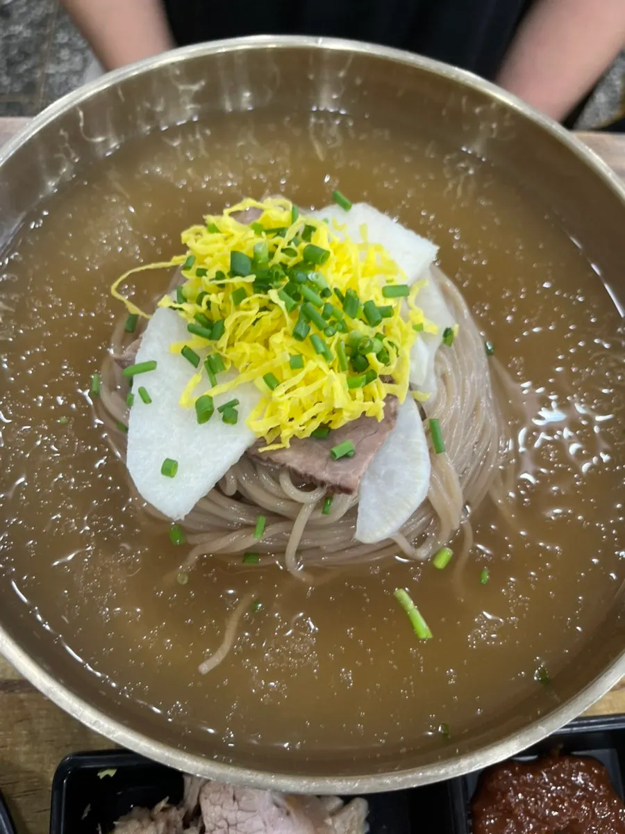 서울면옥 평양냉면 한 그릇