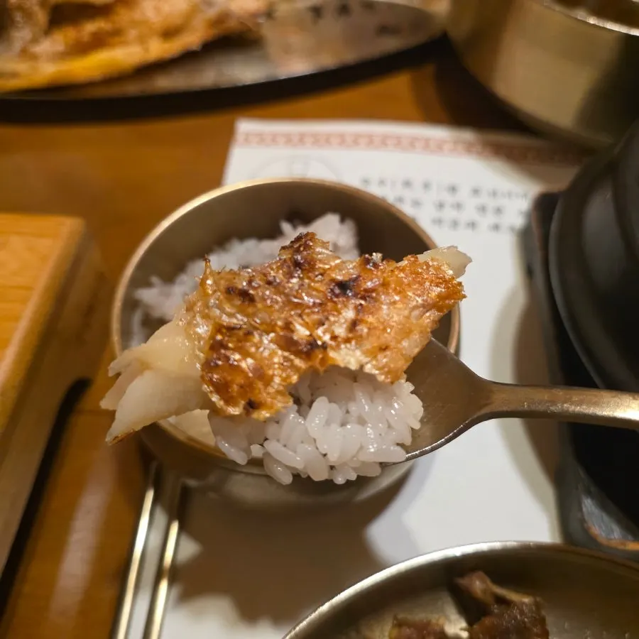 Golden-grilled barley-dried yellow corvina