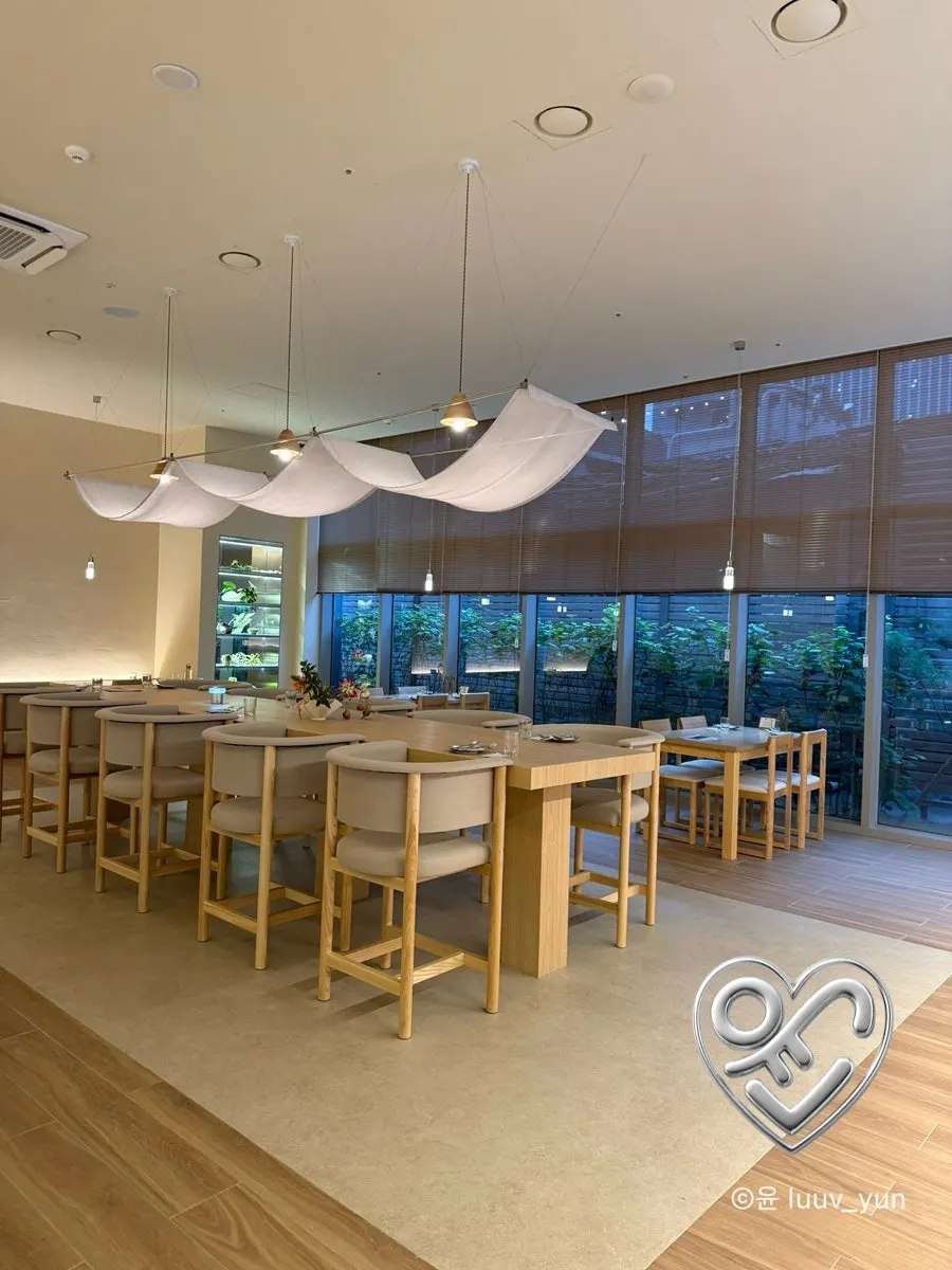 Wood and modern interior with soft lighting
