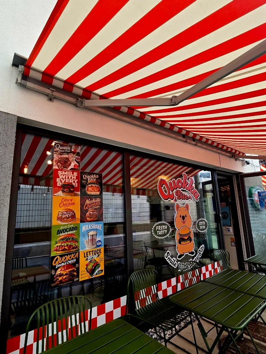 Quokka Bite interior with quokka character props