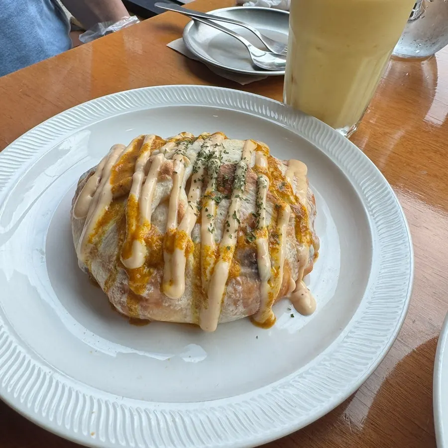 치즈가 올라간 나시고랭