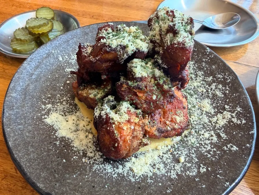 A plate of tandoori cream chicken