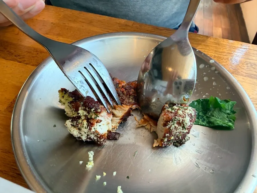 Tandoori cream chicken with cream sauce