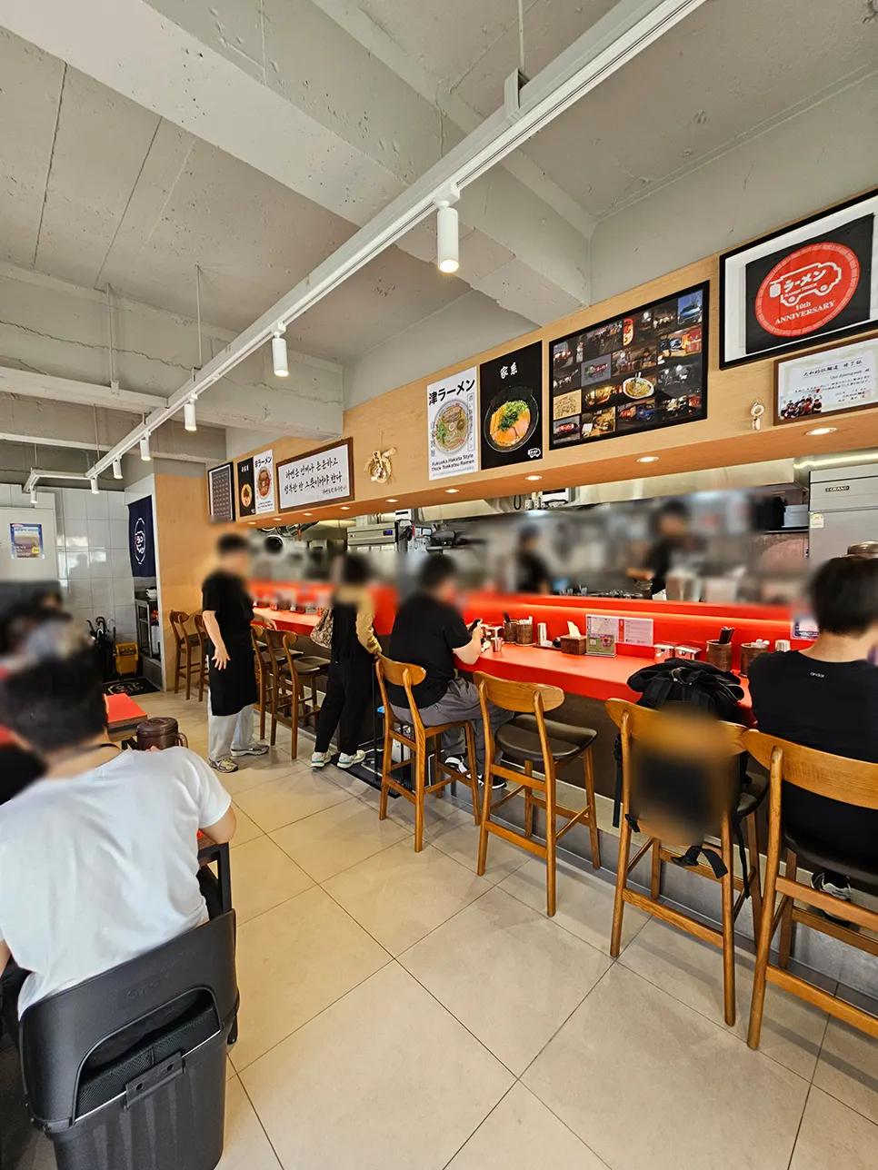 Sign introducing the Iekei Ramen