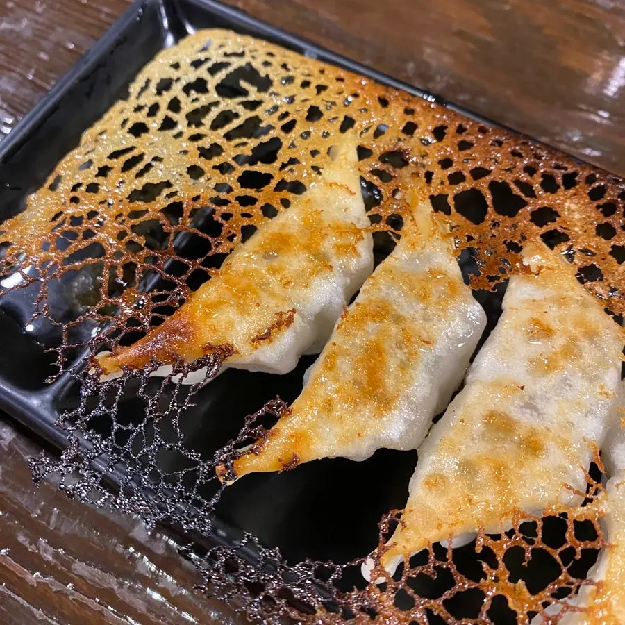 Handmade gyoza at Ramen Truck Sangsu Main Branch