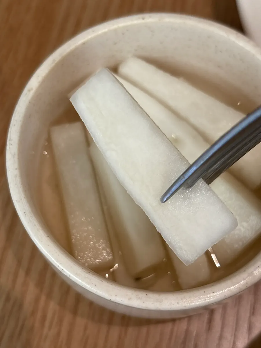 라온식탁 무피클 접시