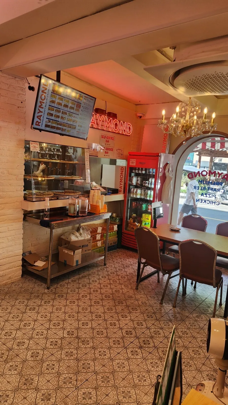 Retro and modern interior of Raymond Isu Branch