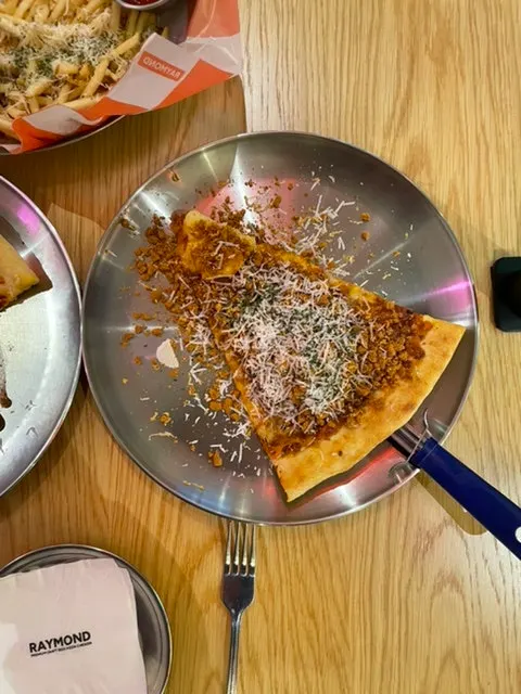 Brown Potato Lotus pizza