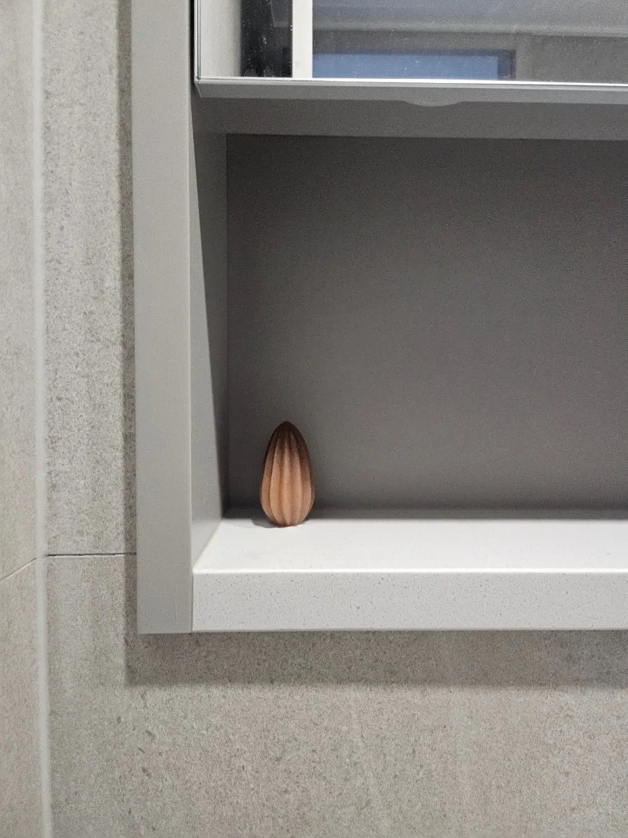 Fragrance soap displayed as an object in the bathroom