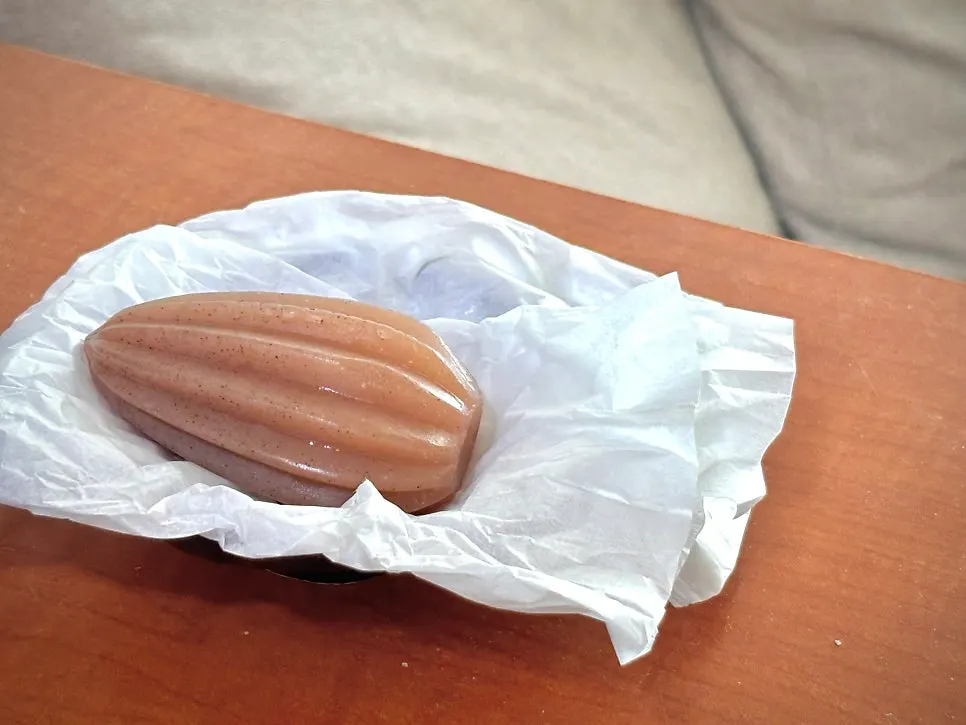 Scented soap placed at the entryway