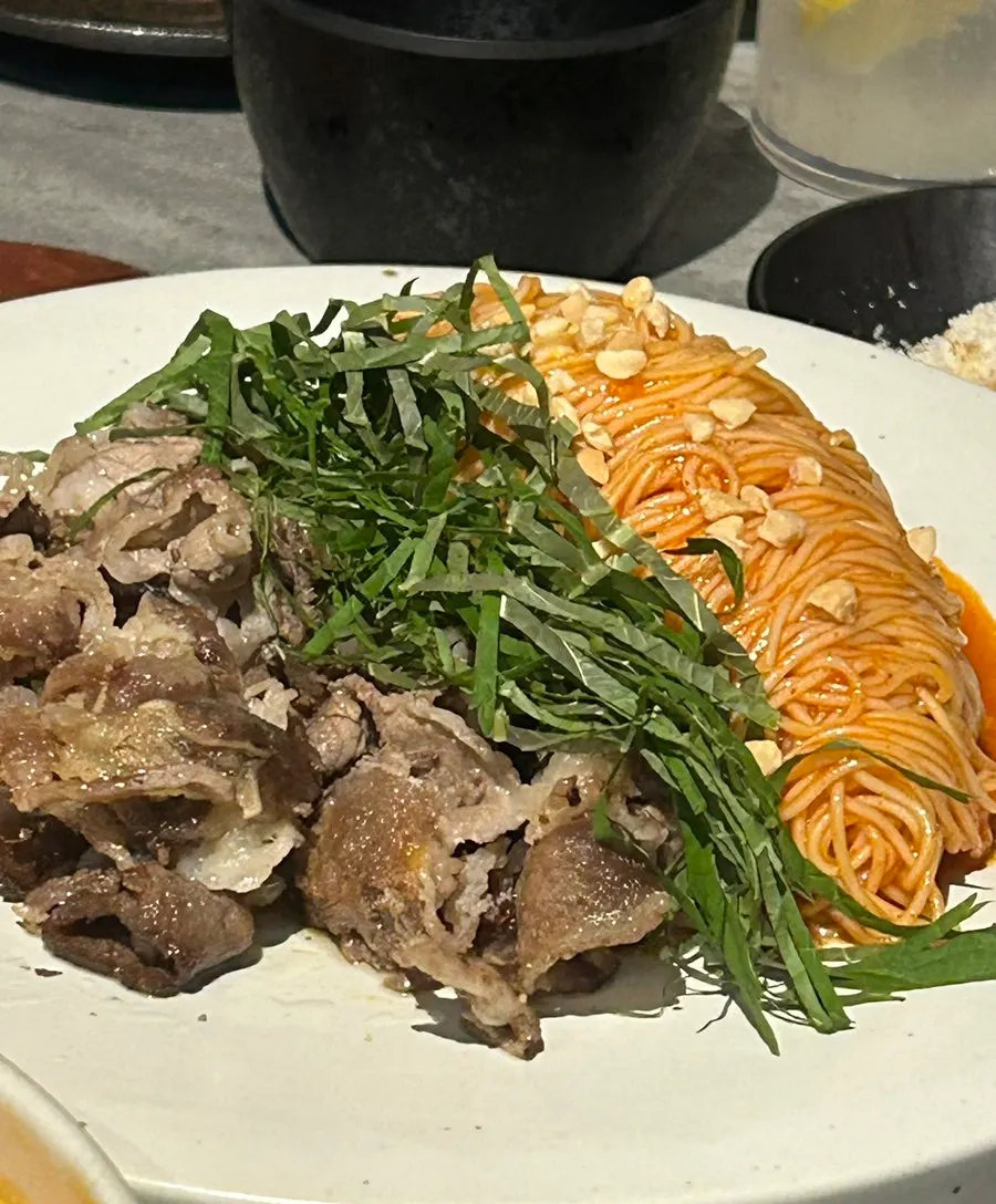 Fusion Korean dish ordered on a previous visit