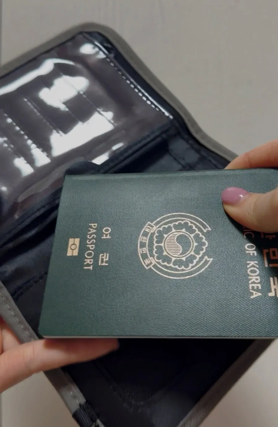 Passport bag chosen for expected card-information protection