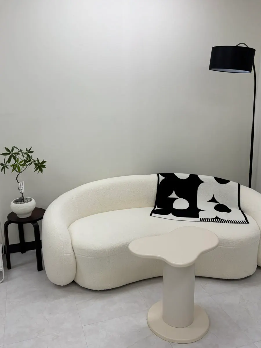 Cozy waiting area at the shop
